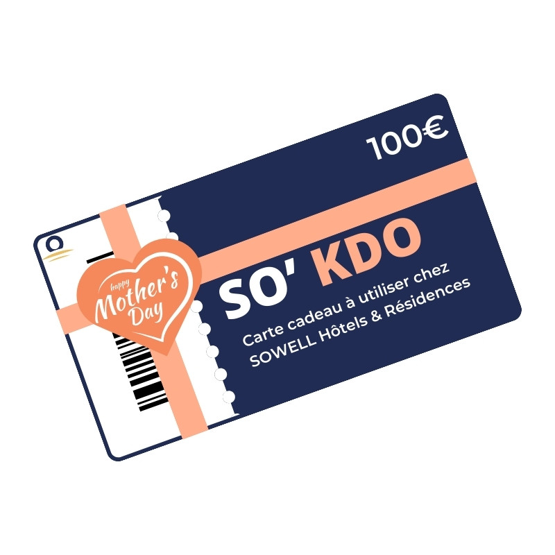 E-Carte cadeau Fête des Mères 100€